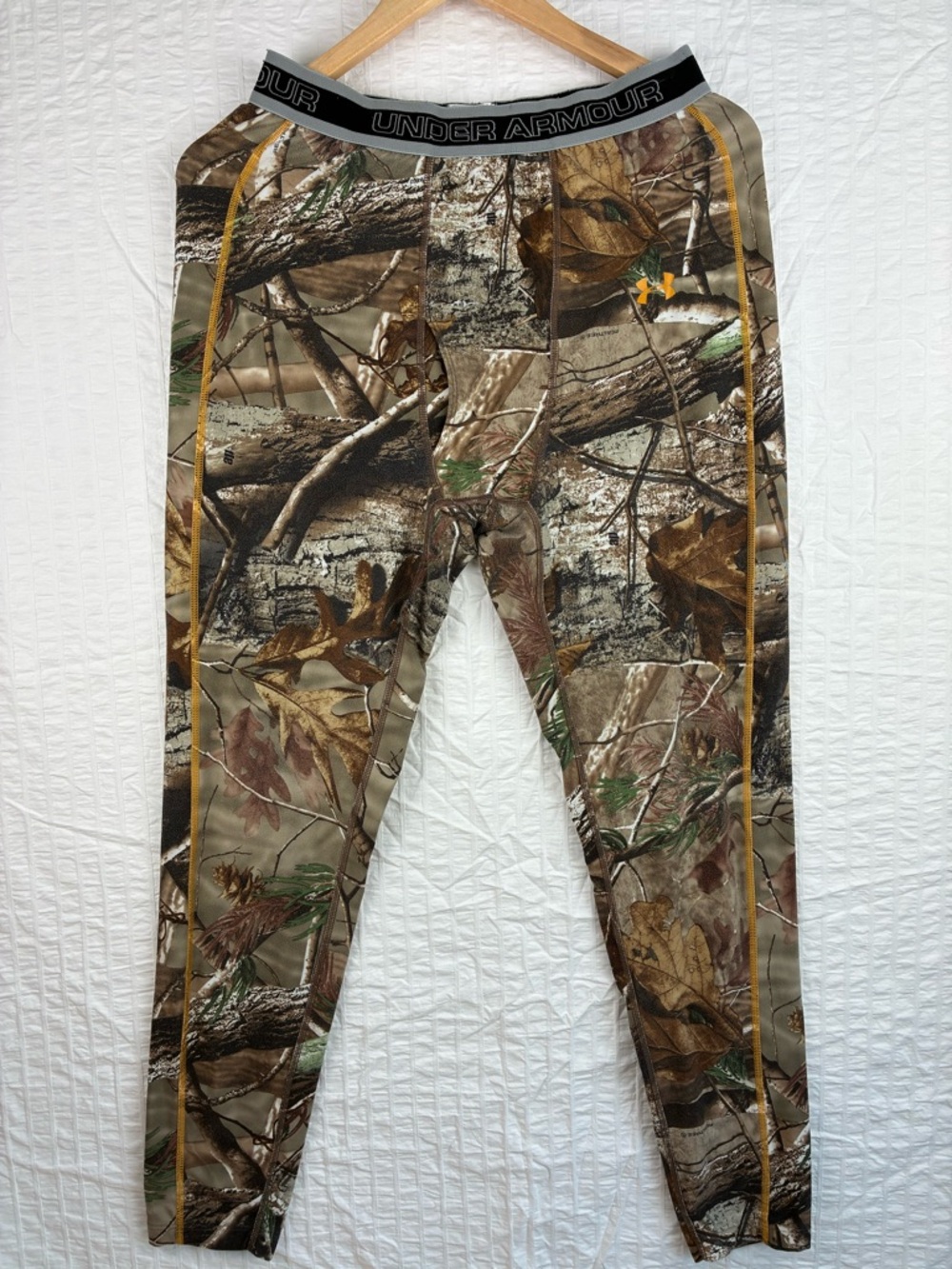 Under Armour Realtree Compression Pants Mens XL Camo Hunting Base Layer Leggings